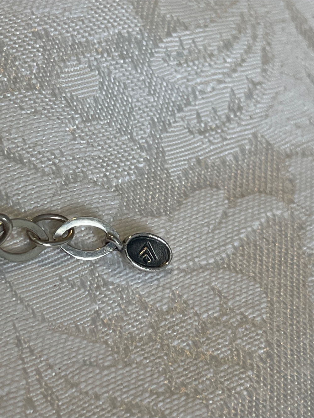 Silpada Silver Coin Link Bracelet - Picture 3 of 4